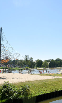 Naturfreibad zu Fuß erreichbar
