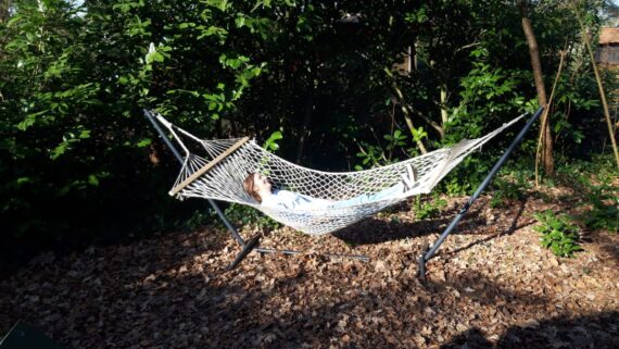 Geniet van een ontspannen verblijf in een eco Bahama hangmat